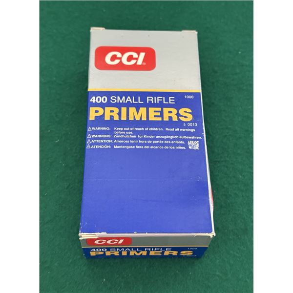 CCI 400 Small Rifle Primers