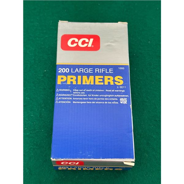 CCI 200 Large Rifle Primers