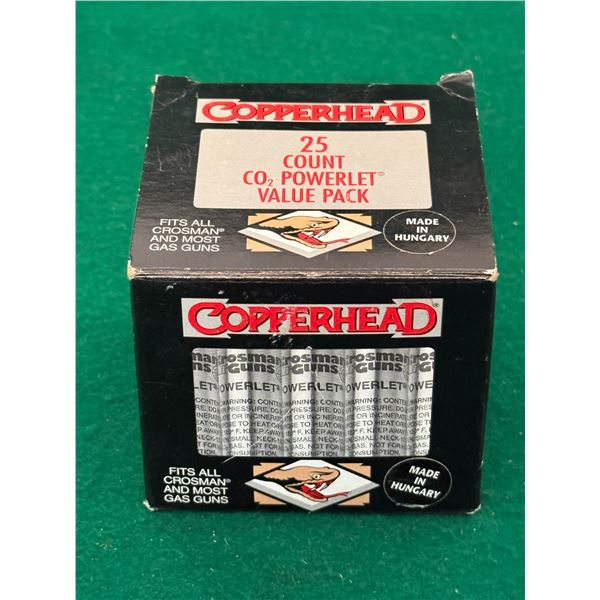 Copperhead CO₂ Powerlets 12 Gram Cartridges