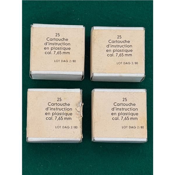 7.65mm French Plastic Instruction Training Cartridges