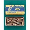 Image 3 : 25 Automatic 50 Gr Dominion Factory Centrefire Cartridges in Collectors Box