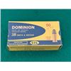 Image 1 : 38 S&W 145 Gr Dominion Factory Ammunition in Collector's Box