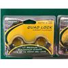 Image 2 : Weaver Quad Lock 1" Medium Scope Rings (3 Sets)