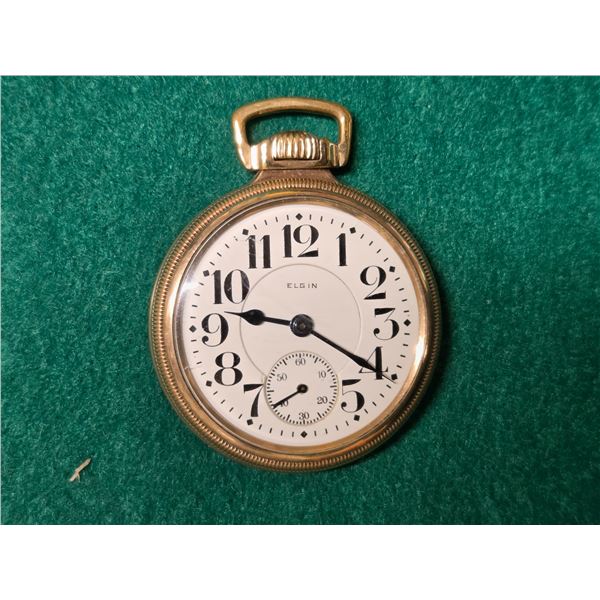 Elgin Father Time 21 Jewel Pocket Watch