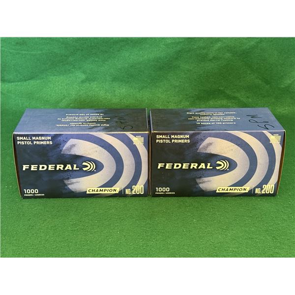 Federal Champion Small Magnum Pistol Primers
