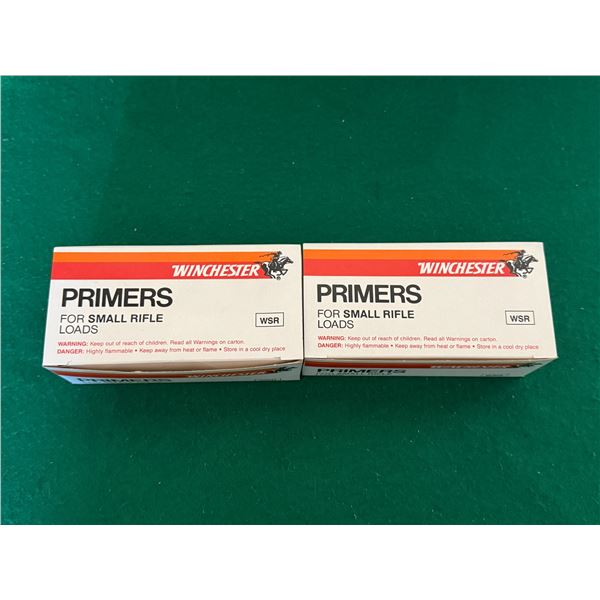 Winchester Small Rifle Primer Lot