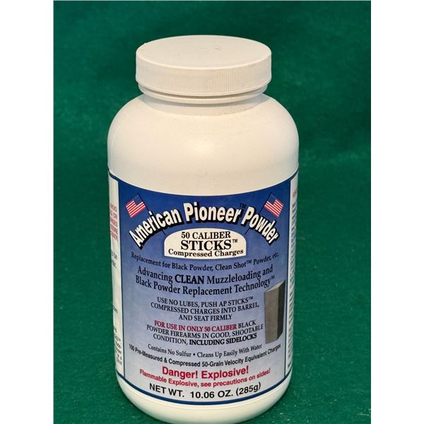 50 Cal Compressed Charge Sticks by American Pioneer Powder