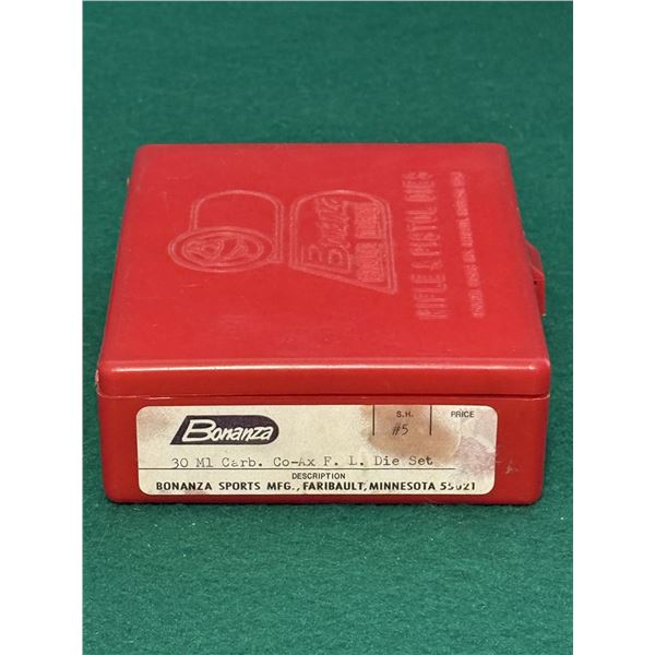 30 M1 Carb Co-Ax F. L. Bonanza Die Set