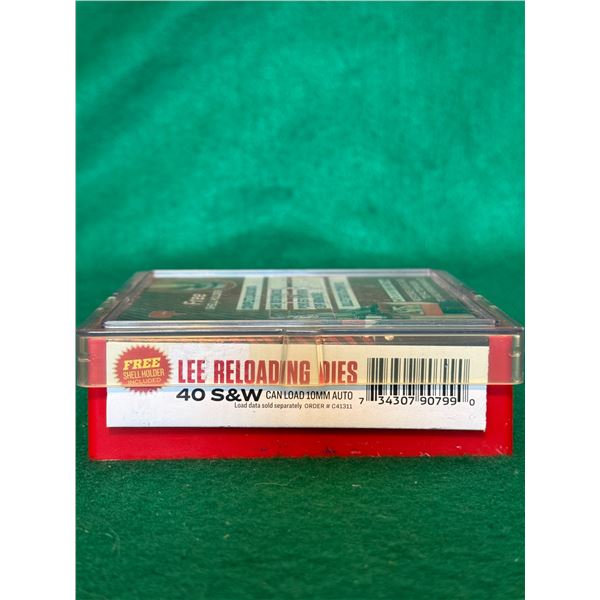 40 S&W Lee Reloading Die Set