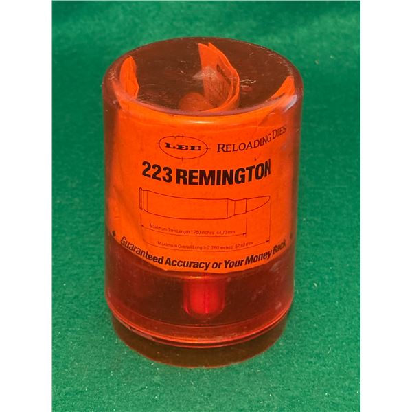 223 Remington Lee Reloading Die Set