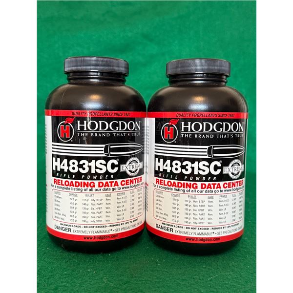 Hodgdon H4831SC Rifle Powder