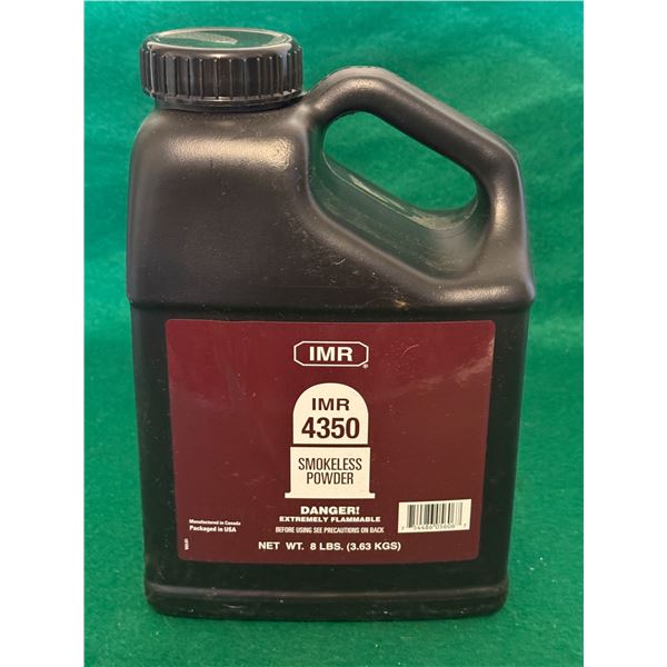 IMR 4350 Smokeless Powder 8 lbs (3.63 kg)