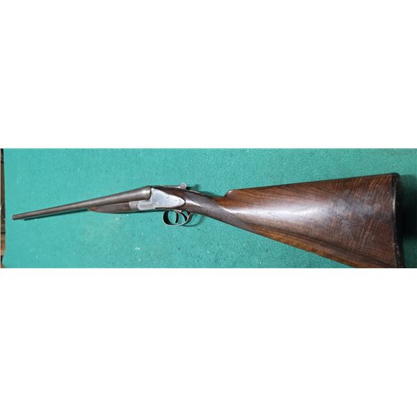 J. Cruickshank & Sons 12g Double Barrel Black Powder Shotgun
