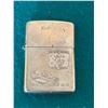 Image 2 : Vintage Military Zippo Lot (3) Solid Brass USN Navy Ships
