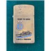 Image 6 : Vintage Military Zippo Lot (3) Solid Brass USN Navy Ships