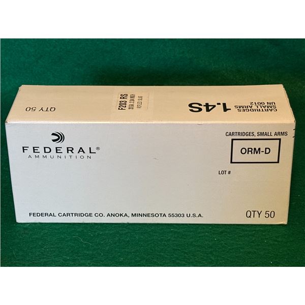 20 Ga 2-3/4" Federal Rifle Slugs Large Lot