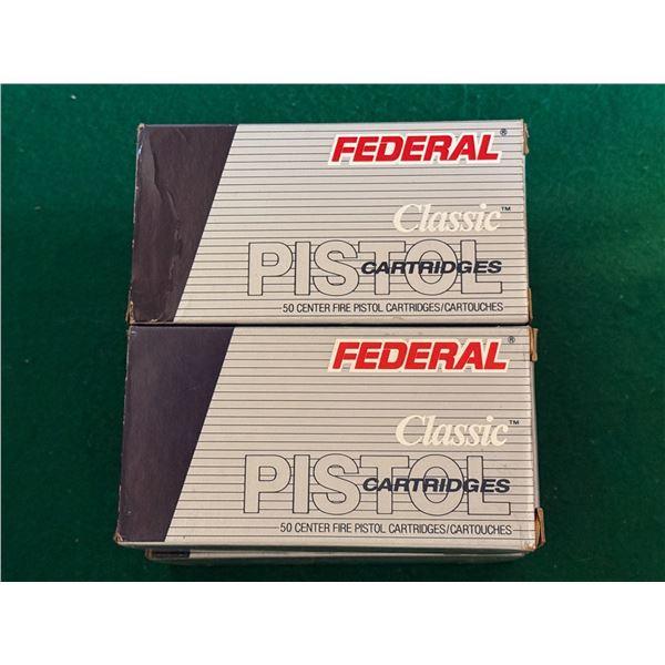 38 Special 158 Gr High Velocity Federal Factory Pistol Cartridges