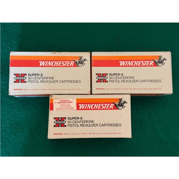 38 Special Winchester Factory Pistol-Revolver Cartridges