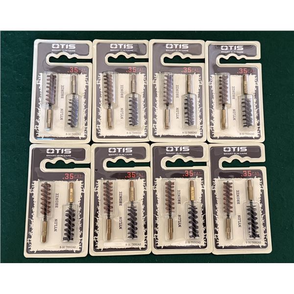 .35 Cal Otis Nylon and Bronze Cleaning Brushes - 8 Packs