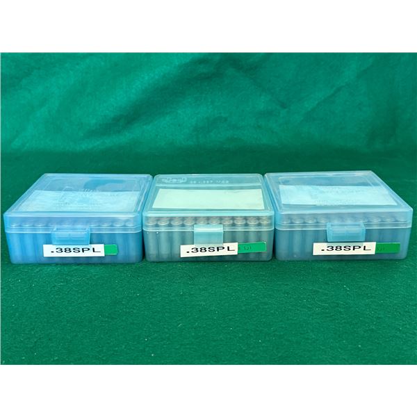 .38 SPL Reloaded Ammo in Hard Cases