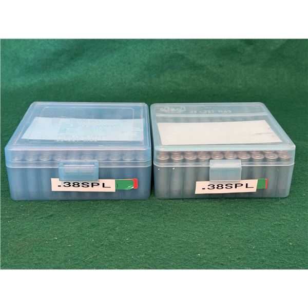.38 SPL Reloaded Ammo in Hard Cases
