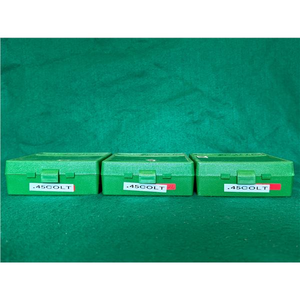 .45 Colt Reloaded Ammo in Hard Cases