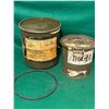 Image 1 : Vintage Military Surplus Storage Tins 2pcs RCAF