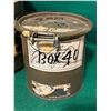 Image 2 : Vintage Military Surplus Storage Tins 2pcs RCAF