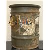 Image 2 : Vintage Military Surplus Metal Drum Container
