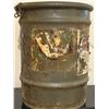 Image 3 : Vintage Military Surplus Metal Drum Container