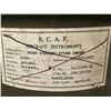 Image 4 : Vintage Military Surplus Metal Drum Container