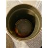 Image 5 : Vintage Military Surplus Metal Drum Container