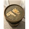 Image 5 : Vintage Military Surplus Metal Drum Container