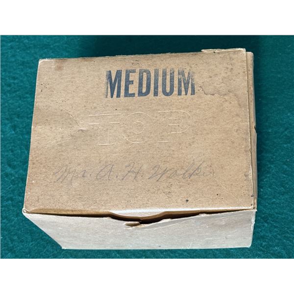 WWII Canadian Civil Defense Gas Mask & Original Box