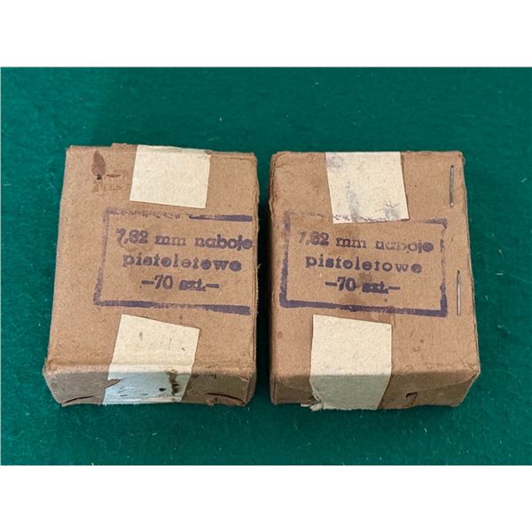 7.62×25 Tokarev Polish Military Factory Ammunition