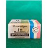 Image 3 : 9×18mm Makarov FMJ Factory Ammunition – 25 Rounds