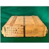 Image 1 : 7.62mm Rare Military Ammunition Crate and Ammo (Factory Sealed / Steel-Strapped)
