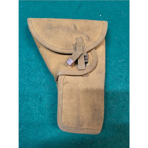 Browning Inglis Hi-Power Canadian Marked Military Canvas Holster 