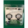 Image 2 : Weaver Grand Slam 1 Inch High Matte .22 Caliber Scope Ring Set