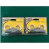 Image 1 : Weaver Quad Lock 1 Inch High Silver Scope Rings (2 Sets)