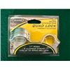 Image 2 : Weaver Quad Lock 1 Inch High Silver Extension Scope Rings (2 Sets)