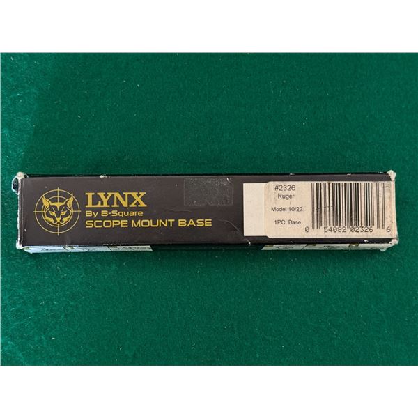 Lynx by B-Square Ruger 10/22 Scope Mount Base
