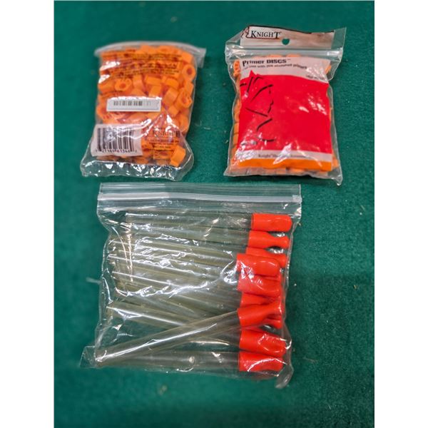 Knight Muzzleloader Shotshell Primer Discs and Loading Tubes