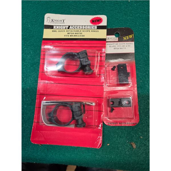 Knight Muzzleloading Rings and Bases