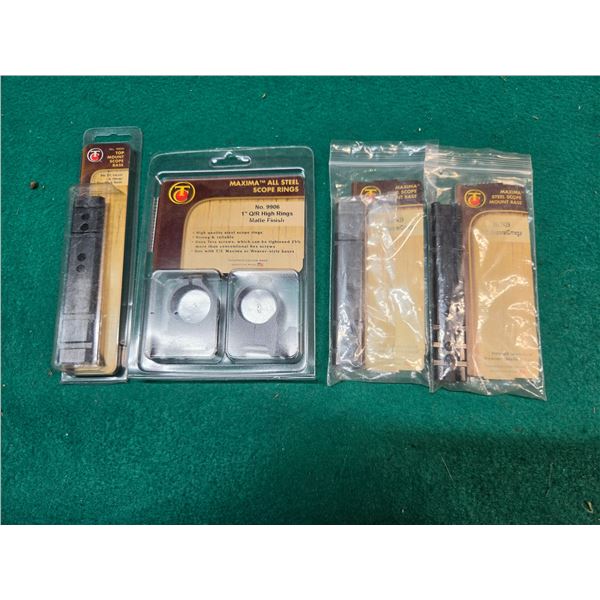 Thompson Center Rings & Bases for Encore & Omega Rifles