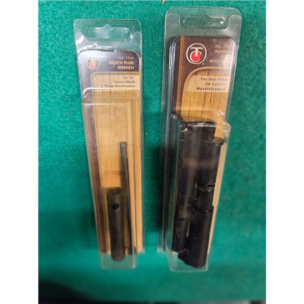 Thompson Center Encore & Omega Breech Plug Wrench & 50 cal Magnum 4 in 1 Quick Shot