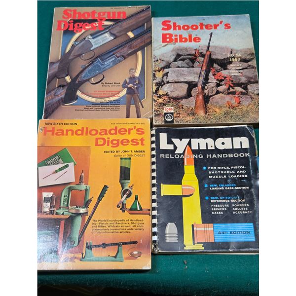 Lot of 4 Firearm Books