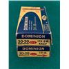 Image 2 : 30-30 170 Gr Dominion Winchester Factory Ammunition in Collector's Boxes