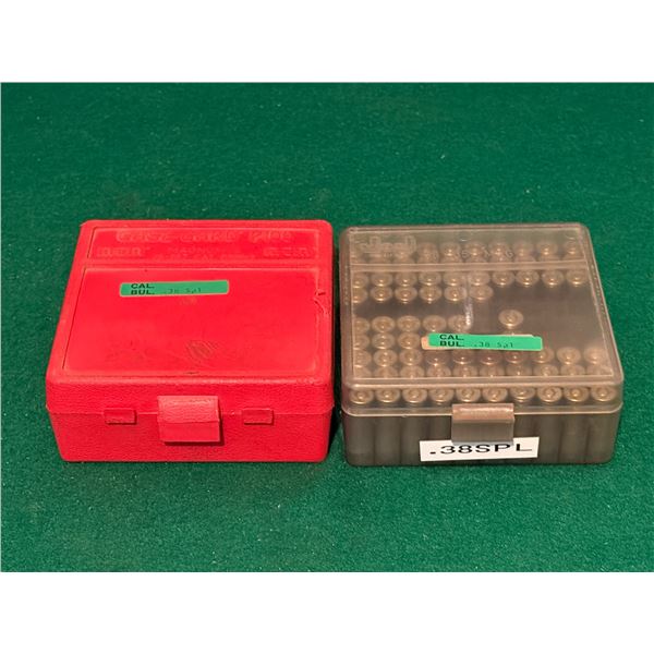 .38 SPL Reloaded Ammunition in Plastic Cases