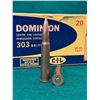 Image 5 : 303 British 180 Gr Dominion Factory Centre Fire Cartridges